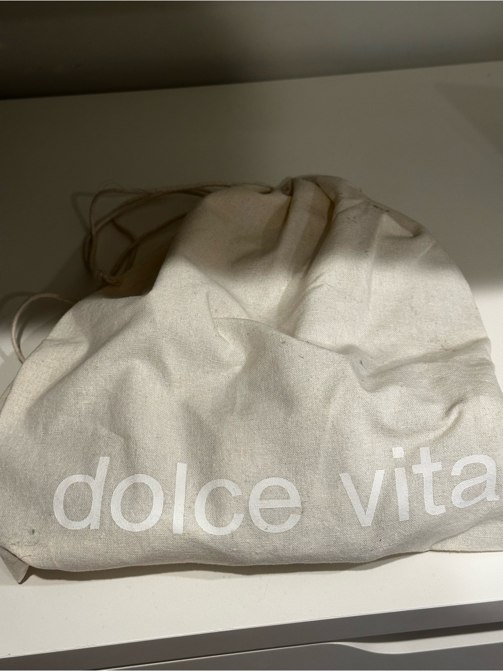 Dolce Vita Ivory Pearl-Embellished Slide Heels - Picture 6 of 6